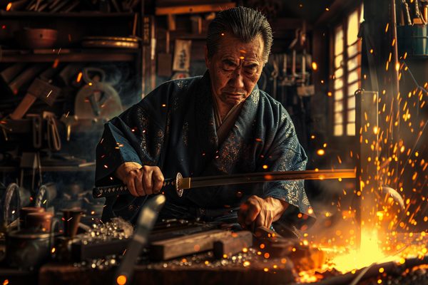 L'art du sabre japonais : histoire et fabrication